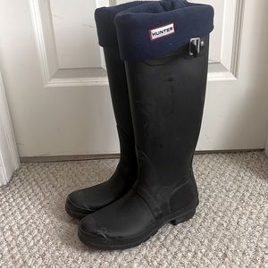 Black Hunter Rain Boots